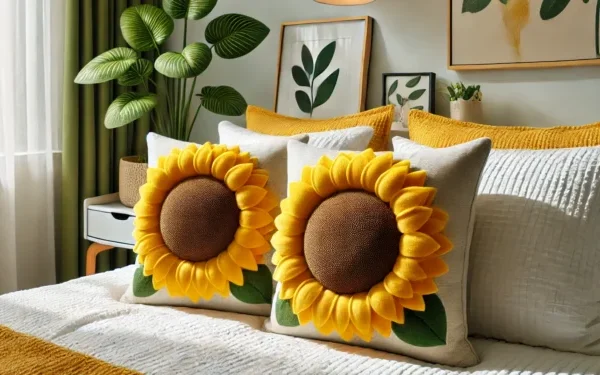 Mirocromi Pillows Sunflower A Symphony of Comfort, Sophistication, and Well-Being